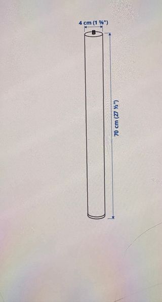 Mesa de trabajo blanca 120x60x70