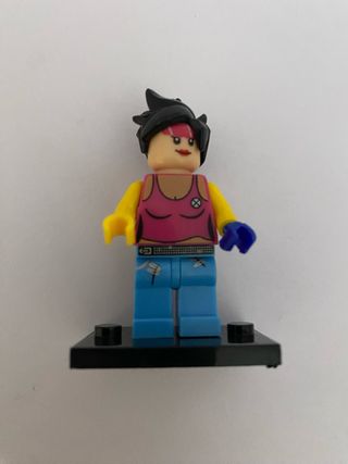 Figura Jubilee X-Men tipo Lego