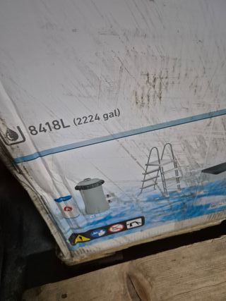 Piscina desmontable 400 x 122 x 200 cm