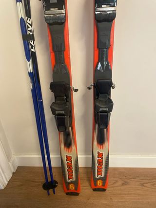 Esquís Dynastar MAX 170 con bastones