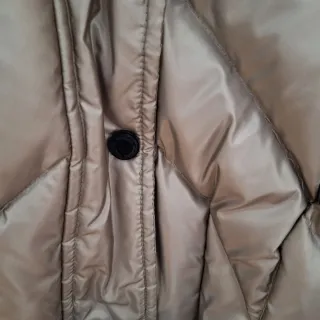 Parka plumas dorada Morgan sin estrenar