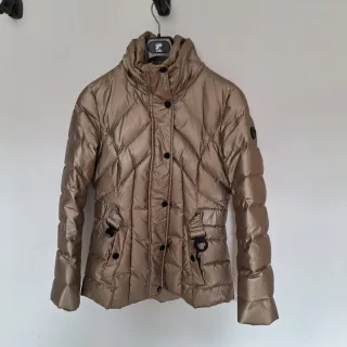 Parka plumas dorada Morgan sin estrenar