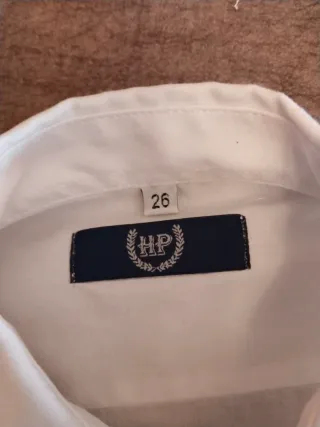 Camisa Flamenco Infantil Blanca