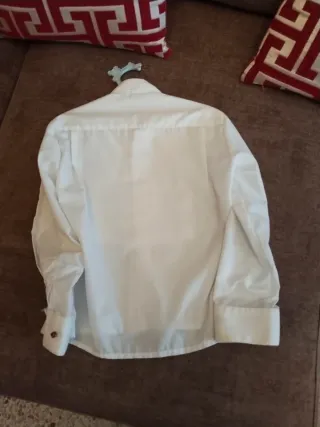 Camisa Flamenco Infantil Blanca