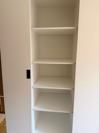 Armario Jisk 3 puertas correderas blanco