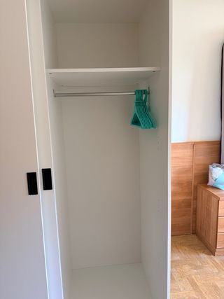 Armario Jisk 3 puertas correderas blanco