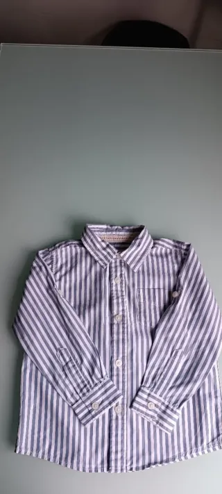 Camisa de rayas niño Tex Baby