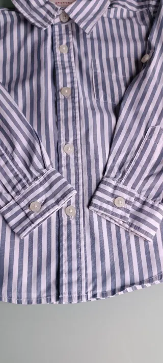 Camisa de rayas niño Tex Baby