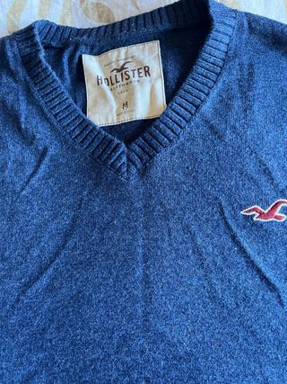 Jersey Hollister Pico Azul Talla M