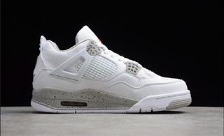 Jordan 4 Blanco Gris