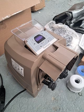 Intex 28428EX Spa hinchable, Beige, 6 Personas