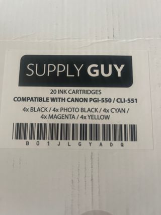 Pack 9 Cartuchos Tinta Canon C-550 C-551 XL