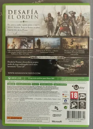🇪🇸 Assassin's Creed IV: Black Flag Xbox 360