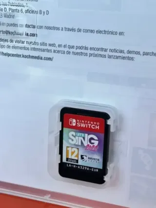 Nintendo Switch Let's Sing 2022 Karaoke