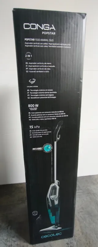 Aspiradora vertical CONGA Popstar 1500 animal duo