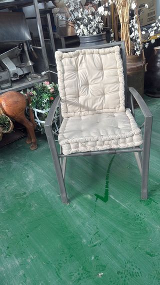 Mesa de jardín con 6 sillas