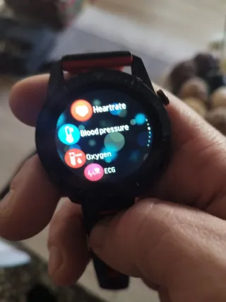 Reloj Radiant Hombre Negro/Rojo