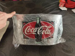 Cubierta de hierro Coca Cola