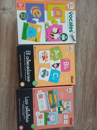 Juego educativo Diset Las Vocales