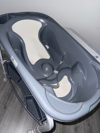 Bañera cambiador bebé plegable