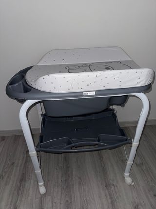 Bañera cambiador bebé plegable