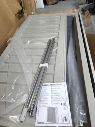 caseta cobertizo de jardín 1.7 x 2.0 x 0.9 metros - incluye suelo