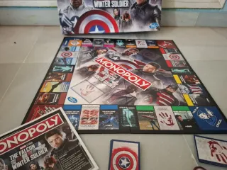 Monopoly Marvel: Falcon y Soldado Invierno