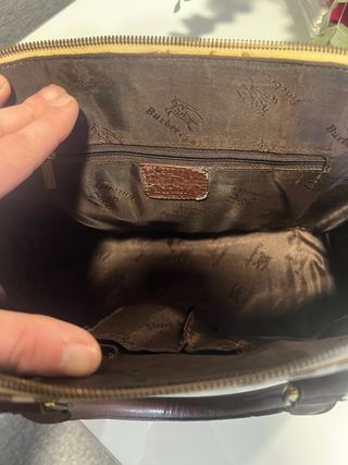 Bolso Burberry Mujer Beige y Marrón