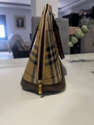 Bolso Burberry Mujer Beige y Marrón