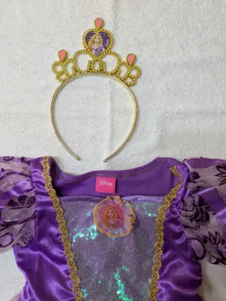 Disfraz Rapunzel Disney Morado