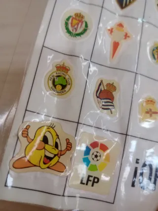 Álbum pegatinas de fútbol completa grefusa2003/04