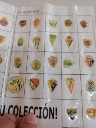 Álbum pegatinas de fútbol completa grefusa2003/04