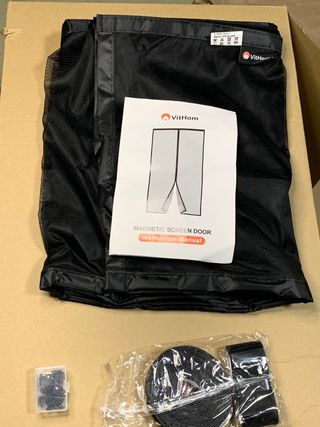 Mosquitera magnética para puertas 90x210cm