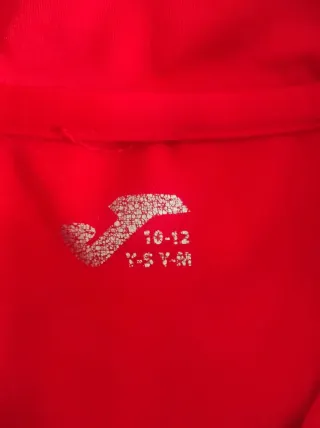 Conjunto chándal Joma niño rojo