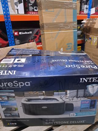 SPA Hinchable Exterior e Interior para 4 Personas