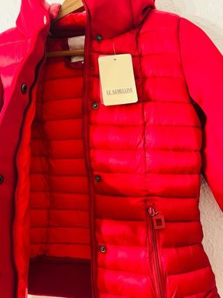 Chaqueta Invierno Mujer LE GEMELLINE Roja