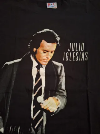 Camiseta Julio Iglesias Gira Noche de 4 Lunas