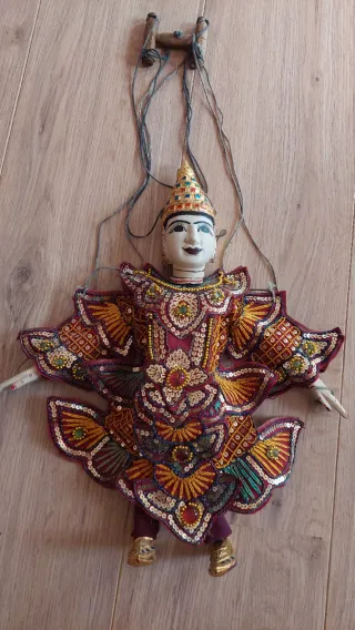Marioneta Tailandesa Tradicional 38cm