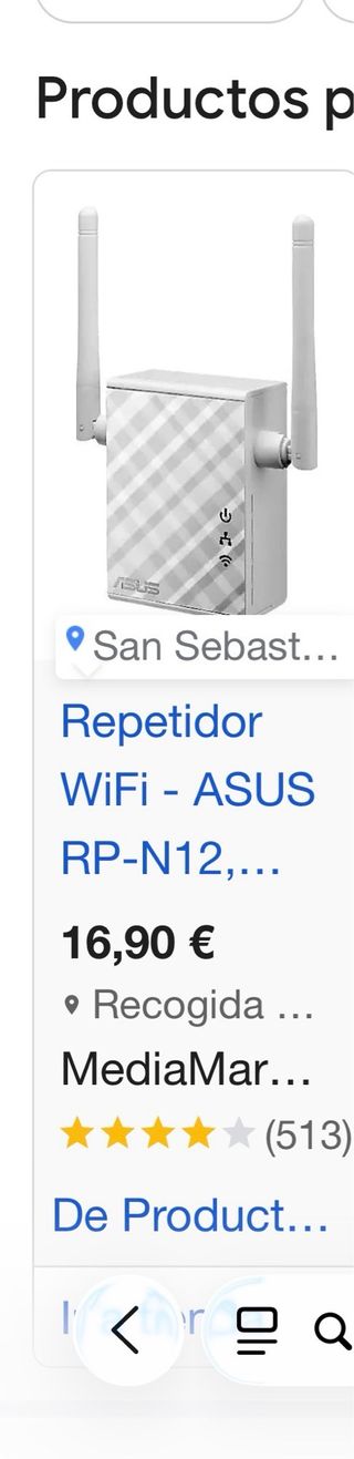 Repetidor WiFi ASUS