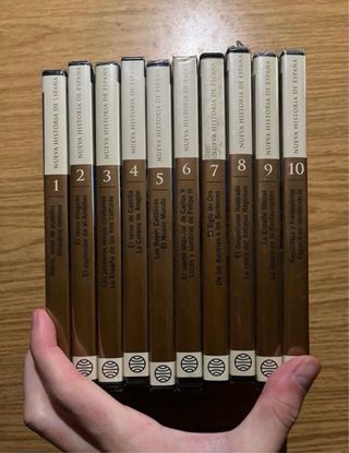 Nueva Historia de España 10 Libros + CDs