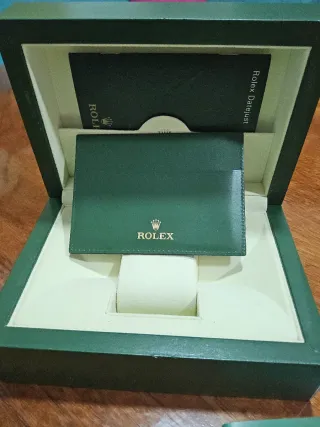 Caja y documentación Rolex Datejust