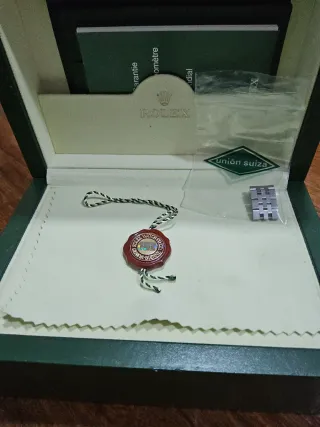 Caja y documentación Rolex Datejust