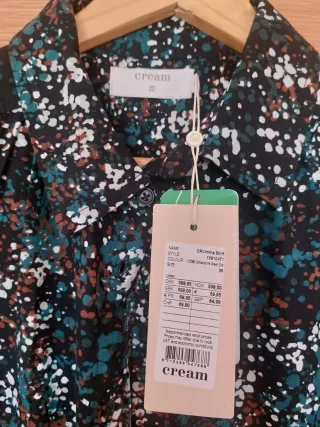 Camisa Cream Talla S/36 sin estrenar