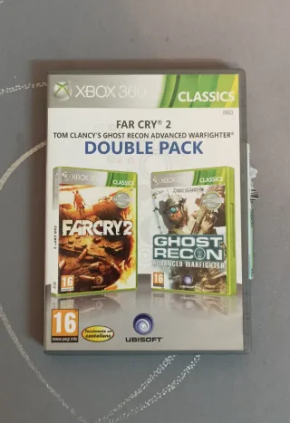🇪🇸 Doble Pack Far Cry 2 y Ghost Recon Xbox 360