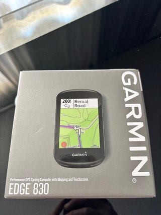 GPS Garmin Edge 830 para bici