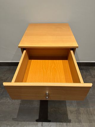 Cajonera de madera 4 cajones con ruedas