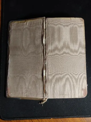 Libro antiguo plata 1902