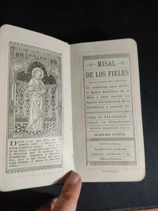 Libro antiguo plata 1902