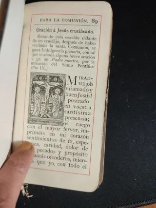 Libro antiguo plata 1902