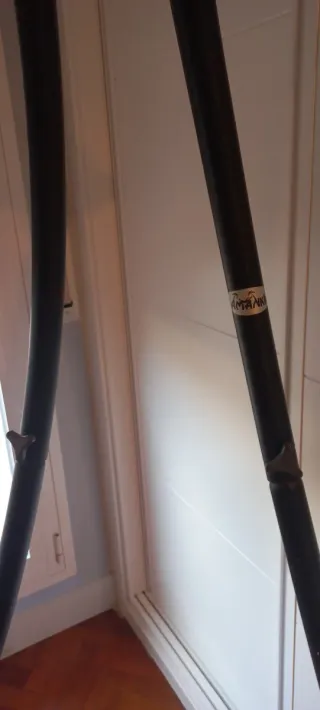 Hamaca de tela con soporte